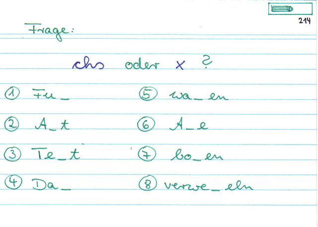 chs oder x