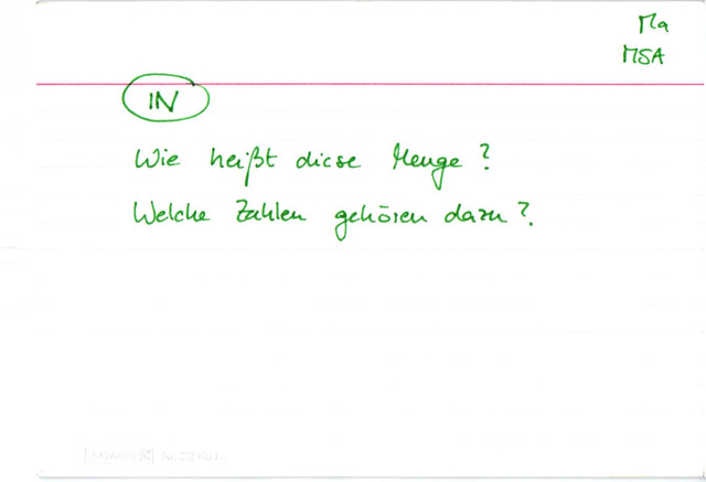natürliche Zahlen