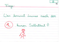Schreibung nach dem 1. kurzen Selbstlaut