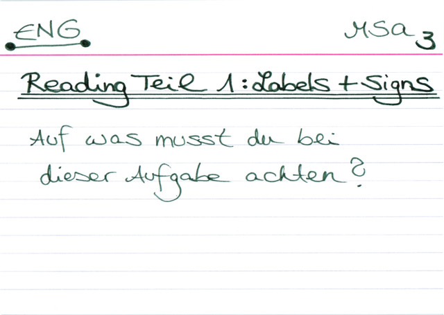 Labels & Signs: worauf ist zu achten?