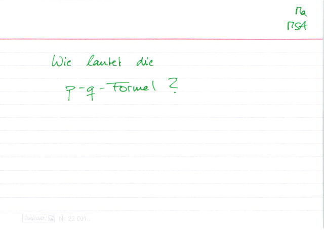 p-q-Formel