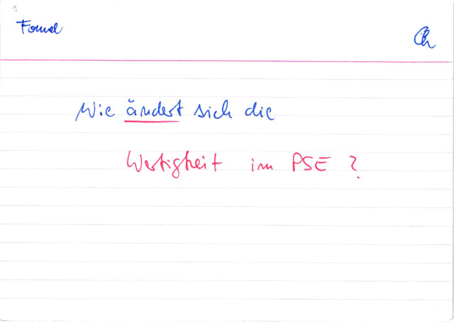 Wie ändert sich die Wertigkeit im Periodensystem?