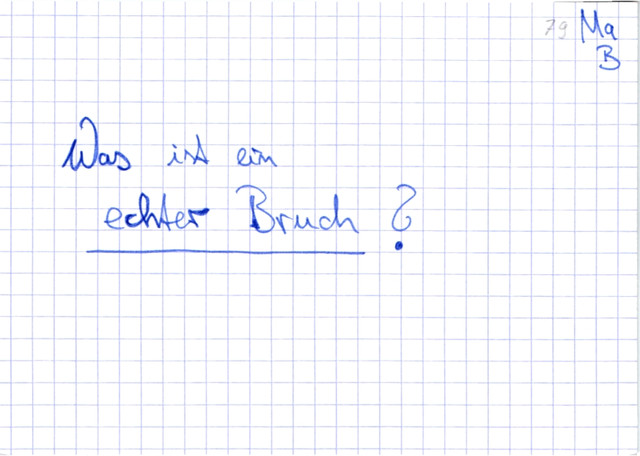 Echter Bruch