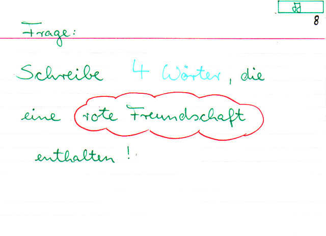 rote Freundschaft