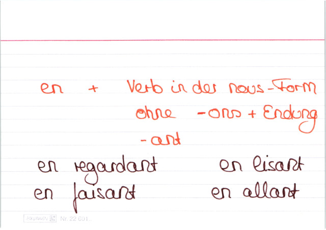 Bildung Gérondif