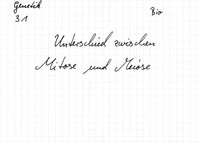 Unterschied zwischen Mitose und Meiose