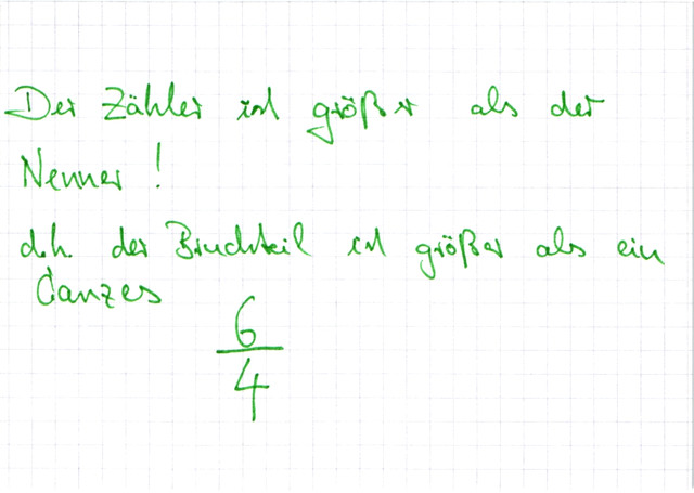 Unechter Bruch