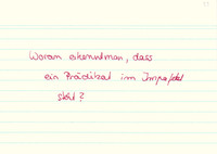Woran erkennt man dass ein Prädikat im Imperfekt steht?