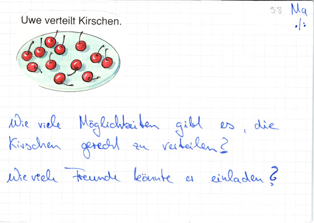 Zusammenhang erkennen zwischen Aufteilen und Dividieren II