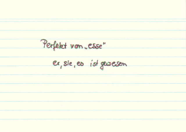Woher kommt "fuit"?