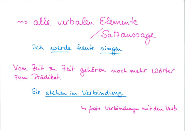 Was ist das Prädikat?