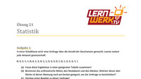 MSA Mathe Arbeitsblatt für Lektion 21
