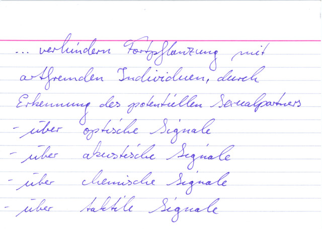 Isolationsmechanismen