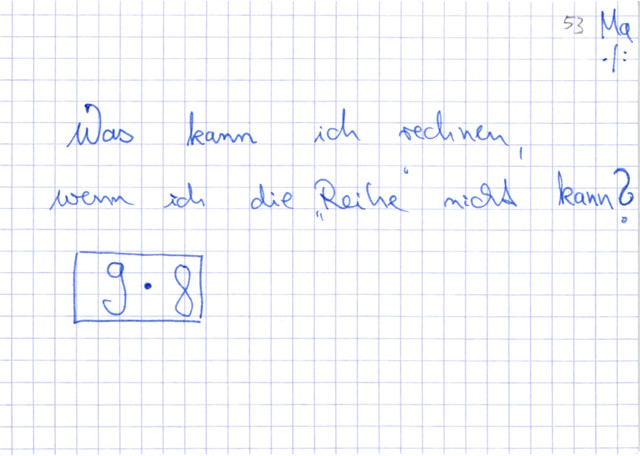 Rechentricks für das kleine 1x1 II