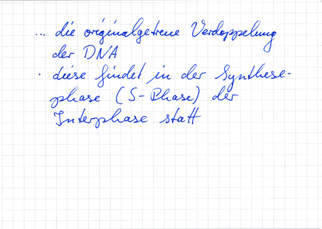 Was versteht man unter Replikation?