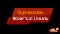 8.11.4 Biquadratische Gleichungen