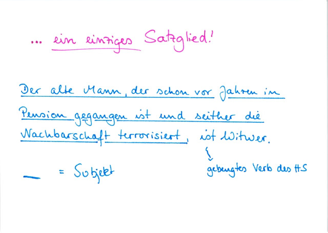 Alles, was vor dem finiten Verb des Hauptsatzes steht, ist...