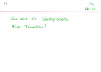 Wendepunkte