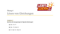 MSA Mathe Arbeitsblatt für Lektion 4