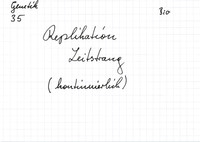 Replikation - Leitstrang