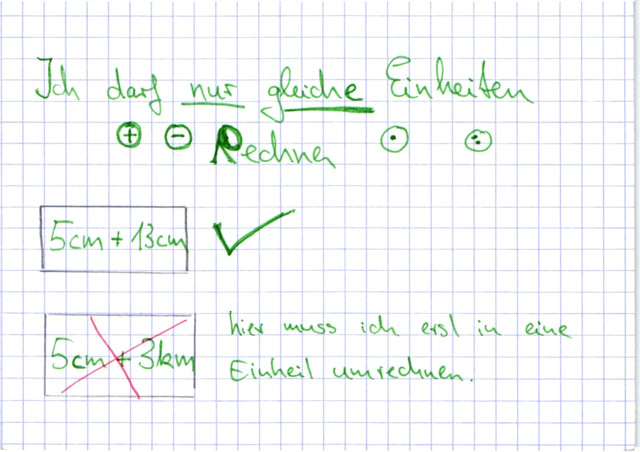 Rechnen mit Einheiten