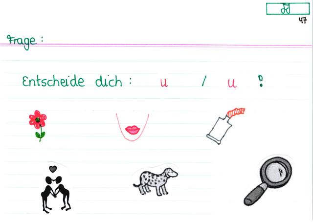 Entscheidung kurzes u langes u