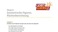 MSA Mathe Arbeitsblatt für Lektion 12
