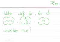 Woher weiß ich, ob ich ss, ß oder s schreiben muss?