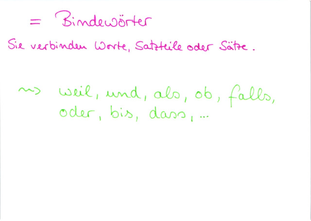 Was sind Konjuktionen?