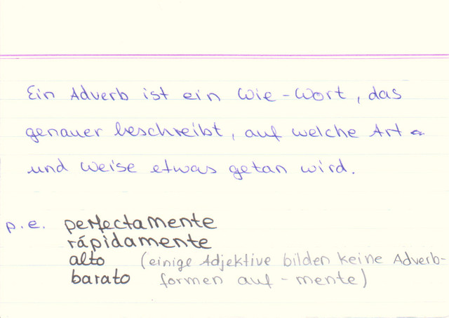 Was ist ein Adverb?