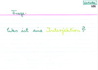 Was ist eine Interjektion?