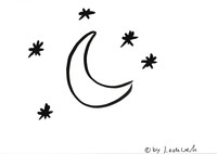 Mond / Sterne