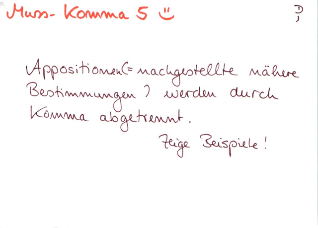 Muss-Komma 5