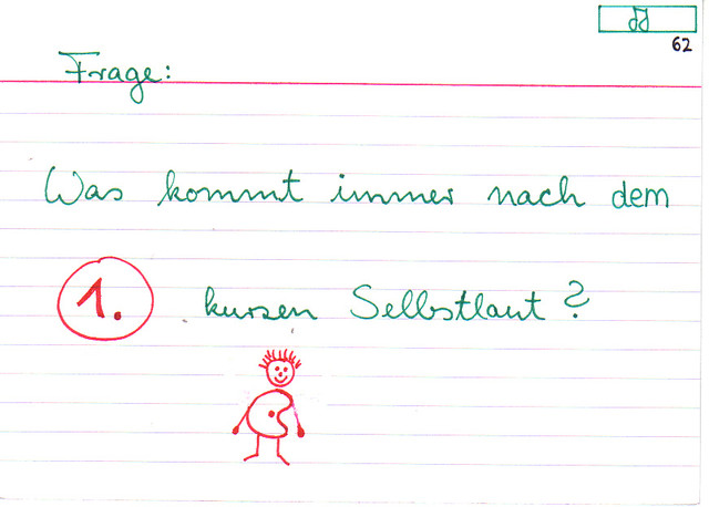 Schreibung nach dem 1. kurzen Selbstlaut