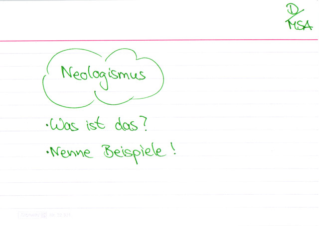 Neologismus