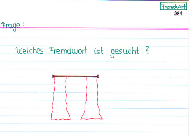 Welches Fremdwort ist gesucht?
