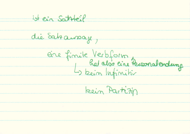 Was ist ein Prädikat?