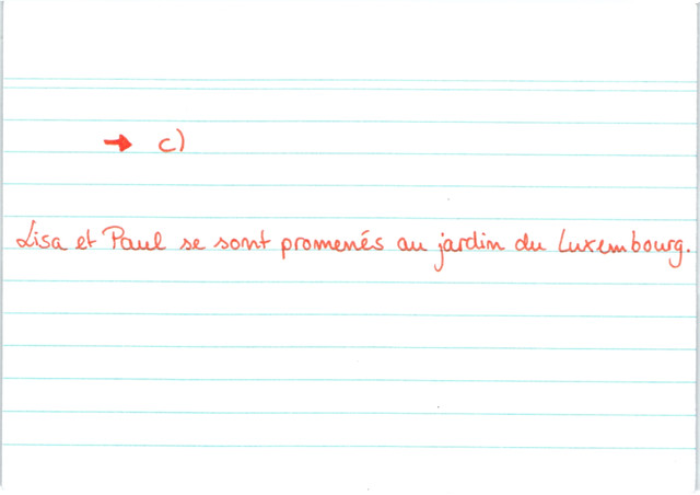 Übung Passé Composé