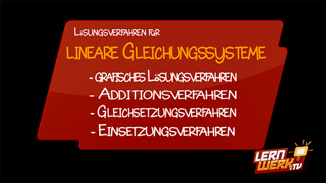 MSA 18 Lineare Gleichungssysteme - mathematische Grundlagen