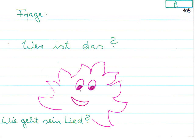 Lied zu Adjektivendungen