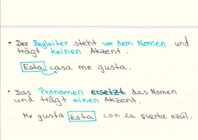 Nenne den Unterschied zwischen Demonstrativbegleitern und Demonstrativpronomen!