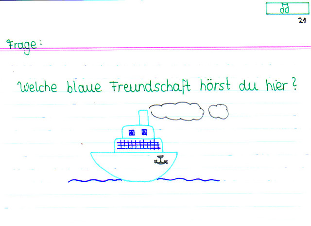 Beispiel blaue Freundschaften
