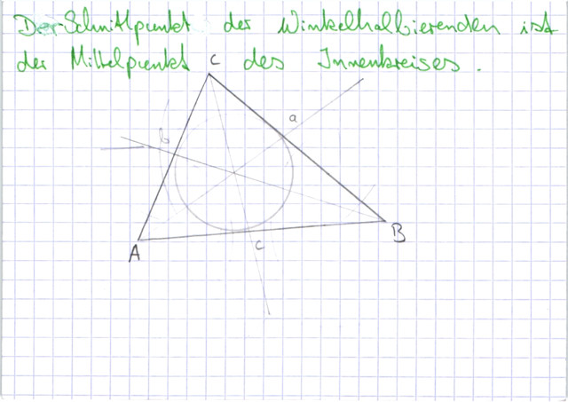 Innenkreis konstruieren