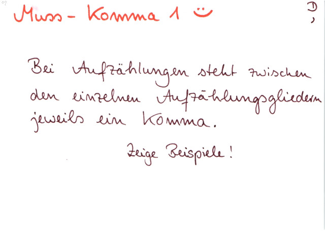 Muss-Komma 1