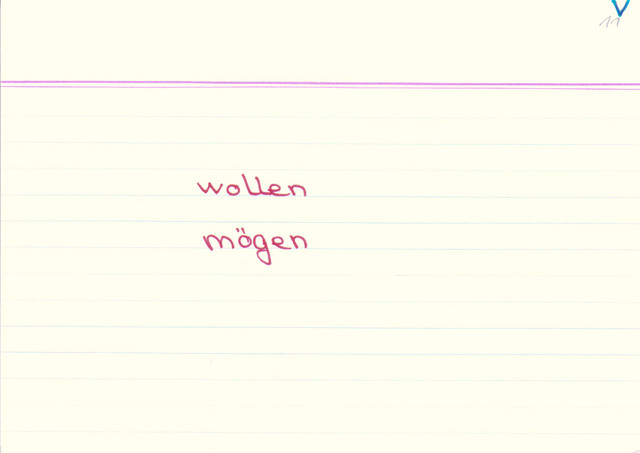 wollen / mögen