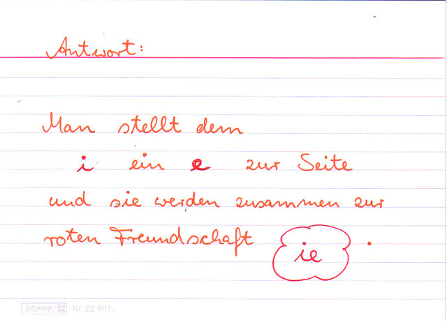 Wann klingt ein "i" lang?