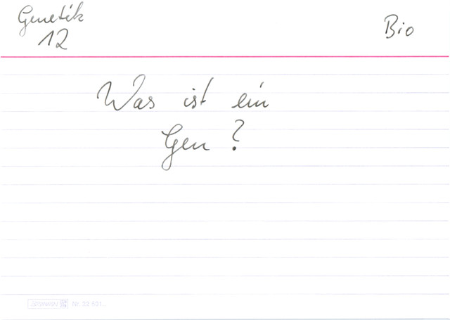 Was ist ein Gen?