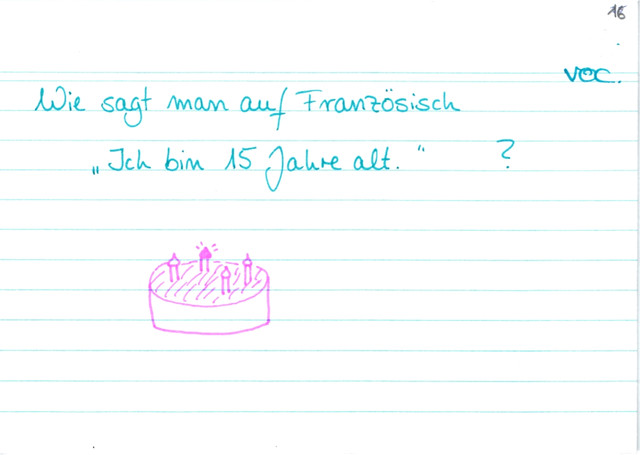 Wie alt bist du?