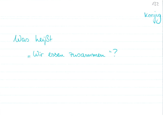 Übung reflexive Verben