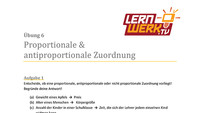MSA Mathe Arbeitsblatt für Lektion 6